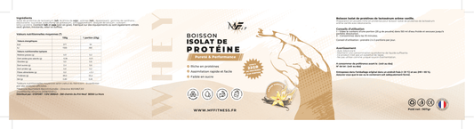 Boisson Isolat de Protéine – Vanille