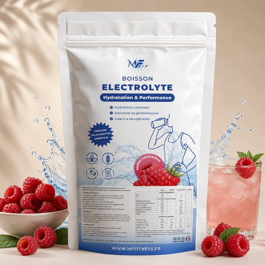 Boisson Électrolyte – Framboise