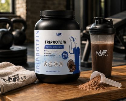 TRIPROTEIN – 3 Protéines Complémentaires – Chocolat